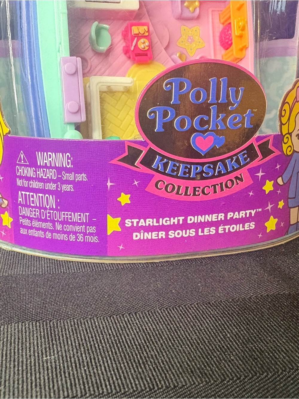 Polly Pocket Keepsake Collection Starlight Dinner Party Playset New In Box 2022 - Picture 4 of 10